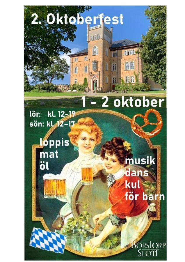 Boerstorp Slott Bed & Breakfast Lugnas ภายนอก รูปภาพ