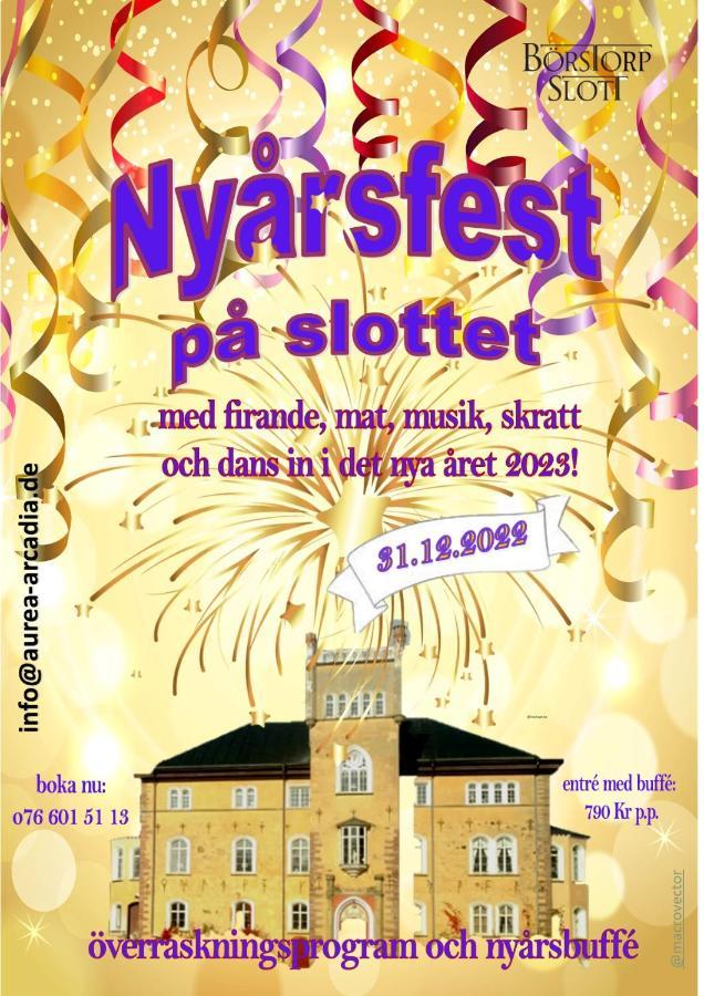 Boerstorp Slott Bed & Breakfast Lugnas ภายนอก รูปภาพ
